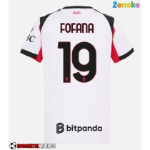 Ženske Nogometnih dresov AC Milan Youssouf Fofana #19 Gostujoči 2025-26 Kratki rokavi